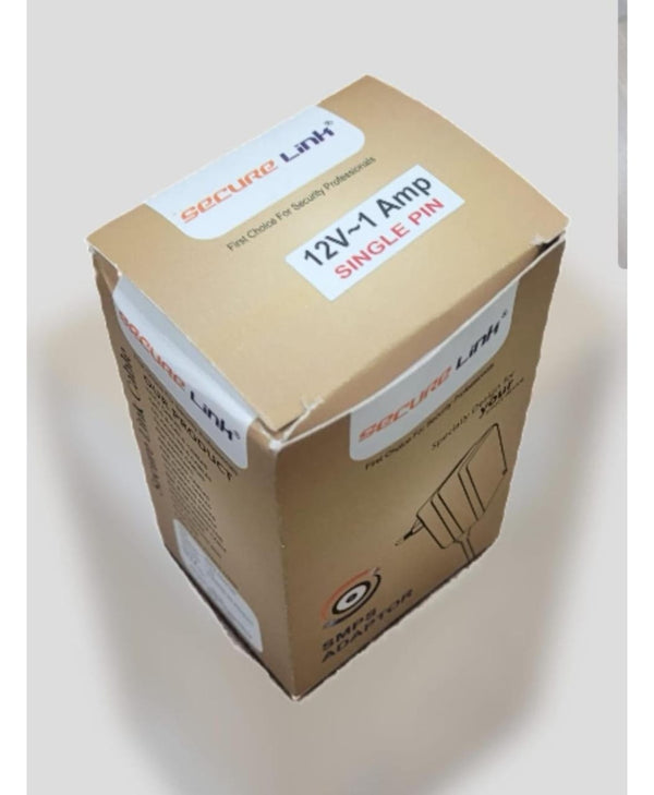 SECURELINK 12V 1A SMPS Adapter | Power Supply with 1-Year Warranty