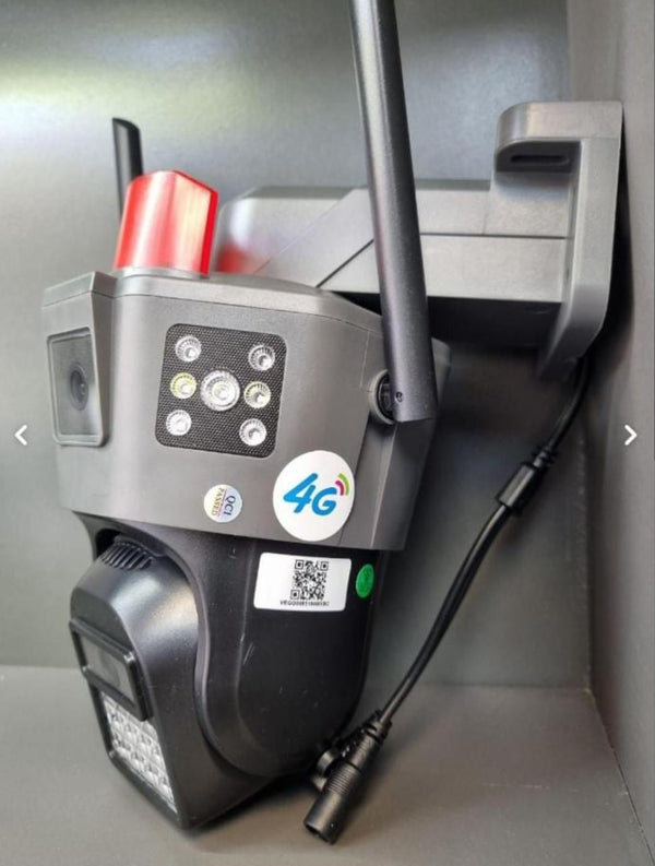 MOBILOO V380 4G Dual-Lens PTZ Security Camera