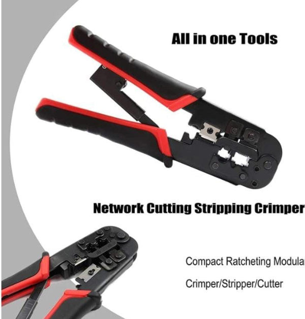 Heavy-Duty Modular Network Crimper