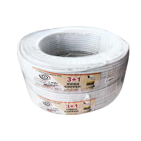 Securelink 3+1 Alloy CCTV Cable | Indoor 90 Yards
