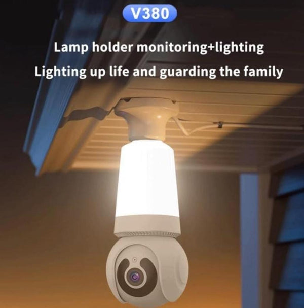 MOBILOO V380 SW-Q26L Bulb WiFi Camera