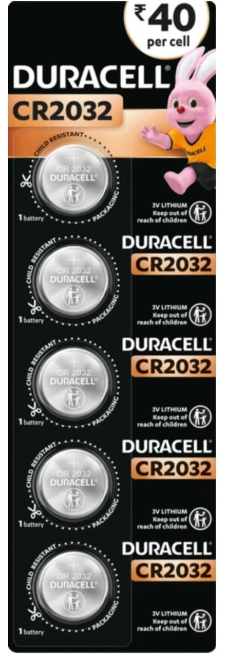 Duracell CR2032 Lithium Coin Battery (DCB)