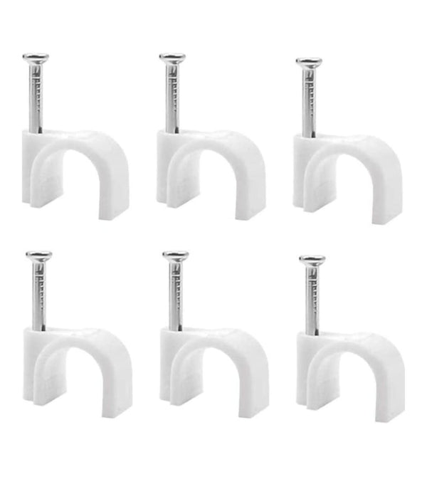 10mm Round Nail Cable Clips