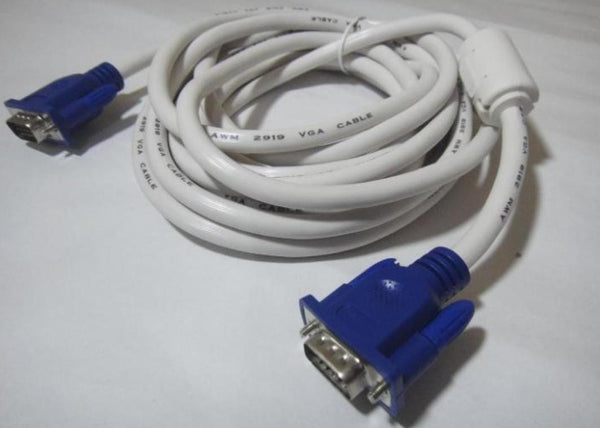 MOBILOO 5-Meter High-Resolution VGA Monitor Cable (HD15 M/M)