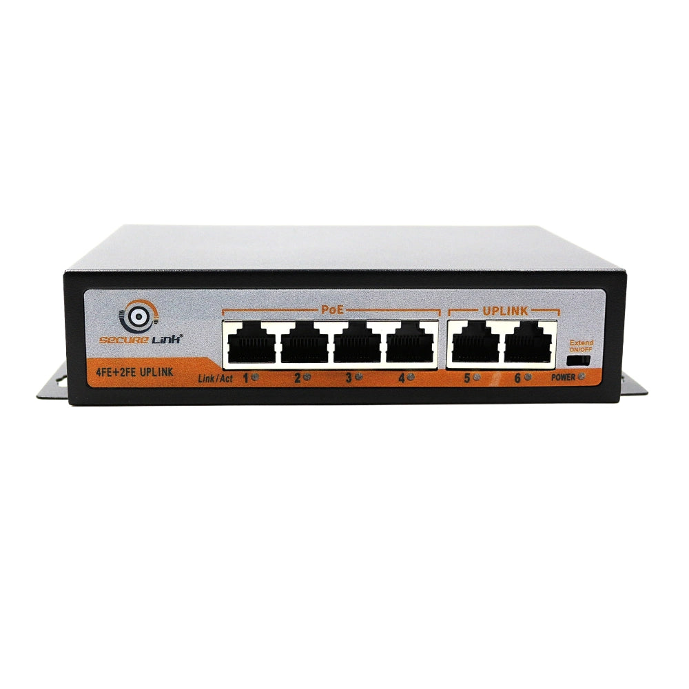 Securelink Poe Switch 4 Port (4 FE + 2 FE Port)