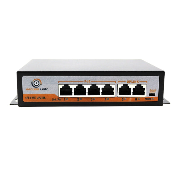 Securelink Poe Switch 4 Port (4 FE + 2 FE Port)