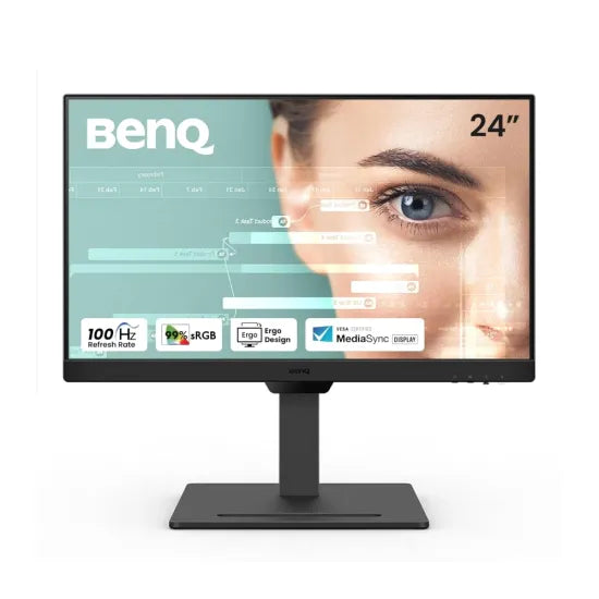 BenQ GW2490T 24" FHD IPS Monitor with HDMI DP Speakers Eye-Care | Open Box